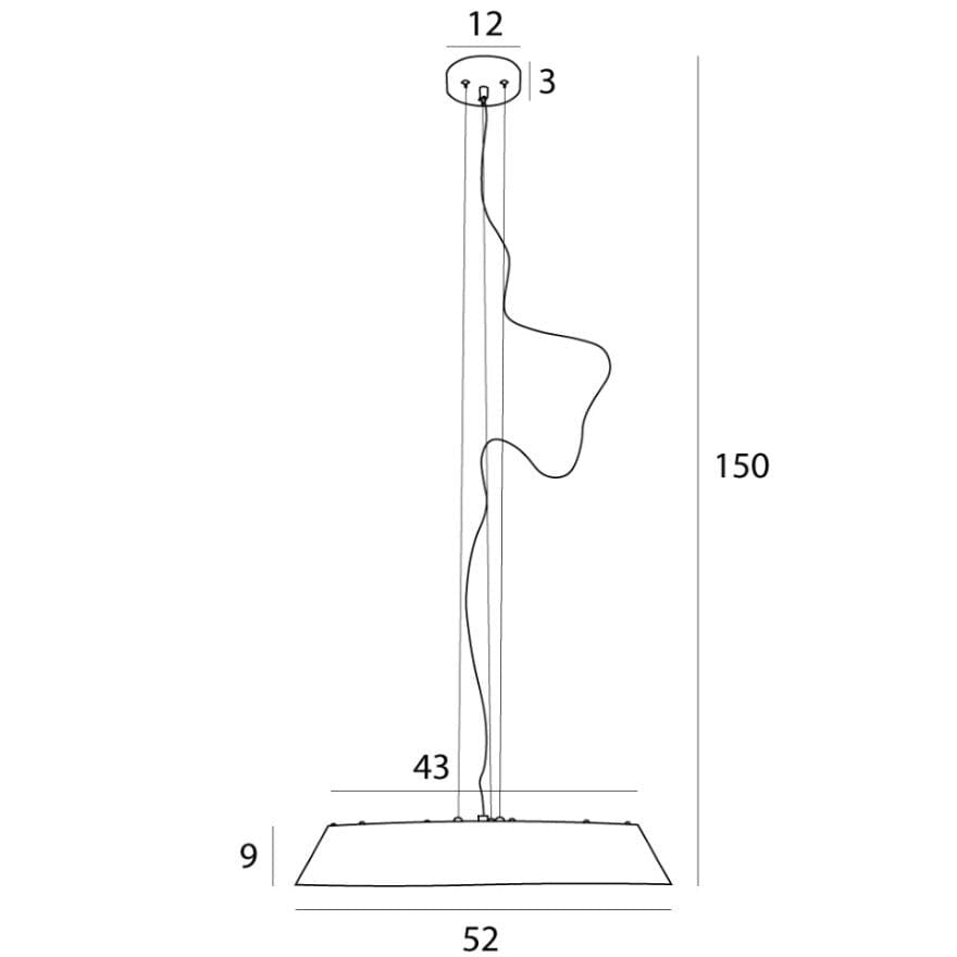 LAMPA  TAMAGO BRĄZOWY OD MAXLIGHT P0550