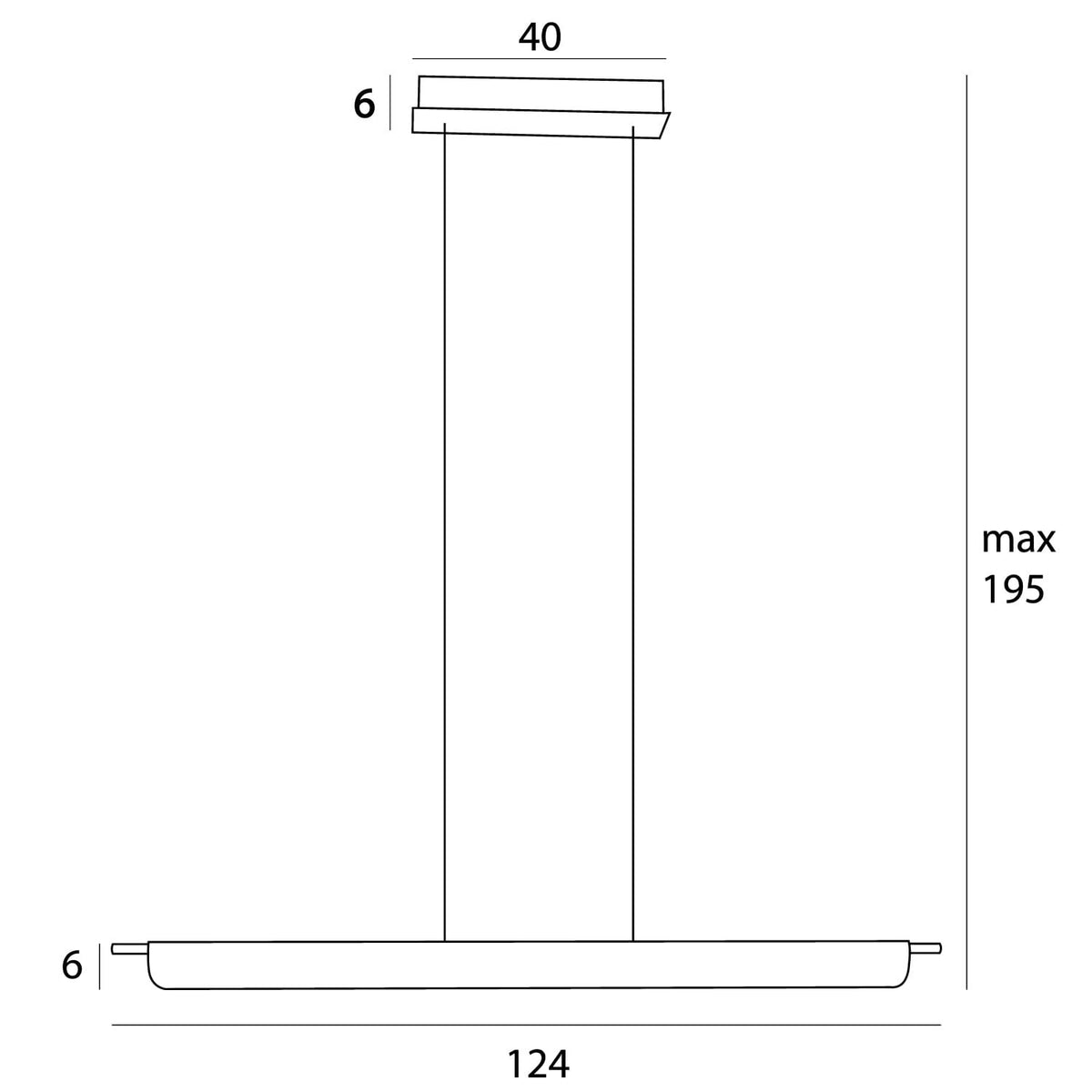 LAMPA  JO-JO CZARNY OD MAXLIGHT P0596