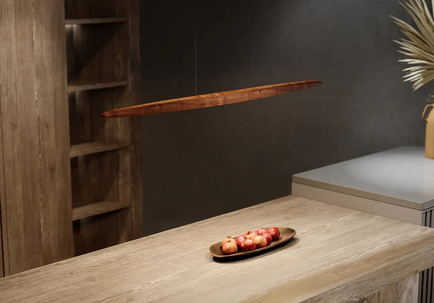 LAMPA  WOODY BRĄZOWY OD MAXLIGHT P0598