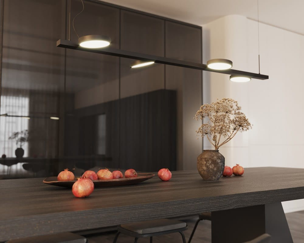 LAMPA  IBIZA CZARNY OD MAXLIGHT P0529