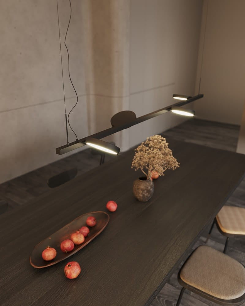 LAMPA  IBIZA CZARNY OD MAXLIGHT P0529