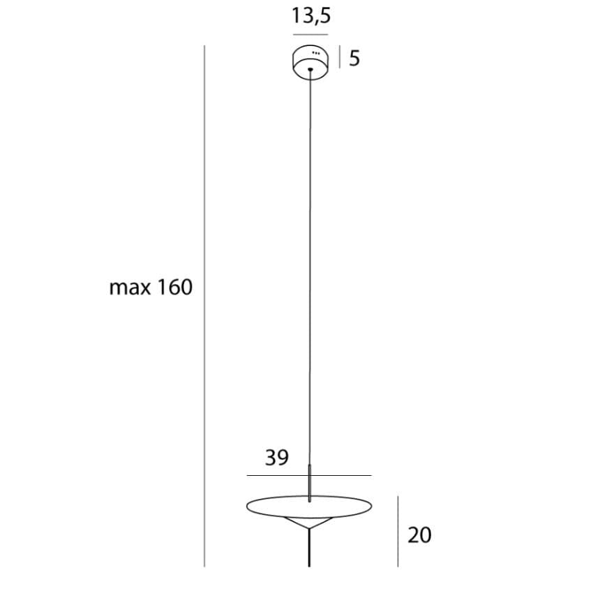 LAMPA  CONE CZARNY OD MAXLIGHT P0555