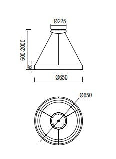 LAMPA WISZĄCA NISEKO II LAMPARA BIAŁY od MANTRA