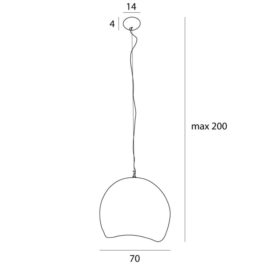 LAMPA  PIERRE BIAŁY OD MAXLIGHT P0534