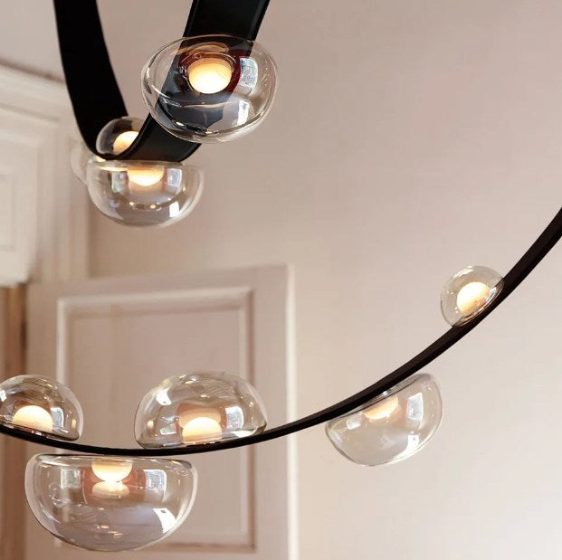 LAMPA WISZĄCA DEW DROPS CZARNY od BOMMA