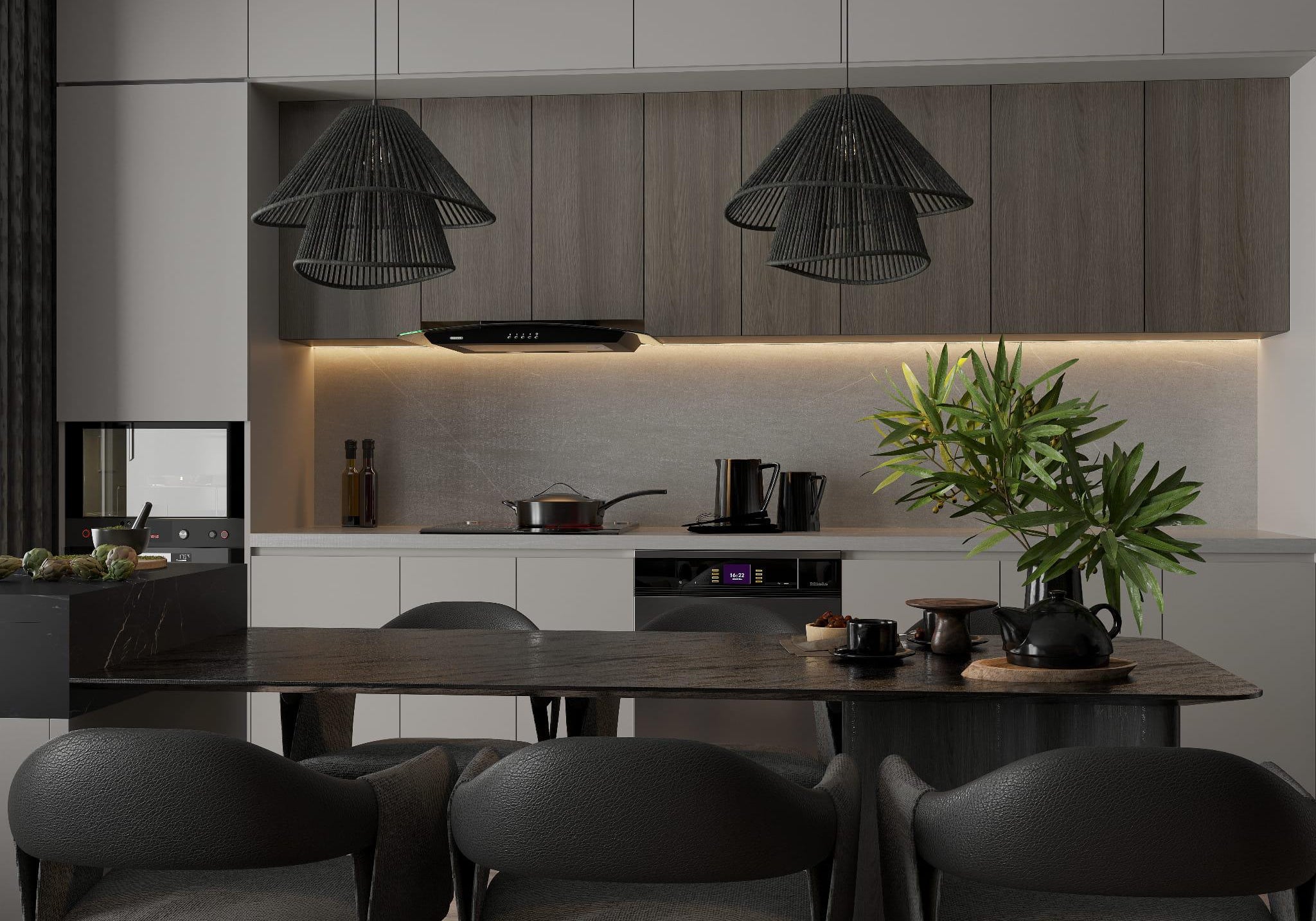 LAMPA  AMALFI CZARNY OD MAXLIGHT P0580