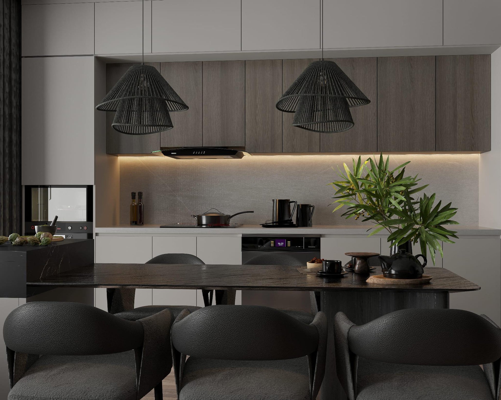 LAMPA  AMALFI CZARNY OD MAXLIGHT P0580