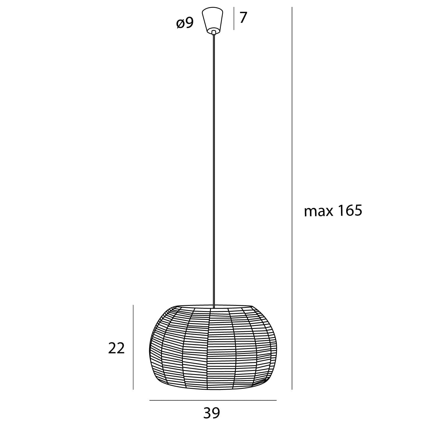 LAMPA  PRASLIN BIAŁY OD MAXLIGHT P0583