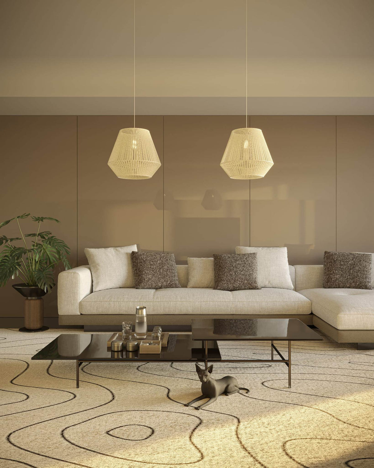 LAMPA  PRASLIN BIAŁY OD MAXLIGHT P0584
