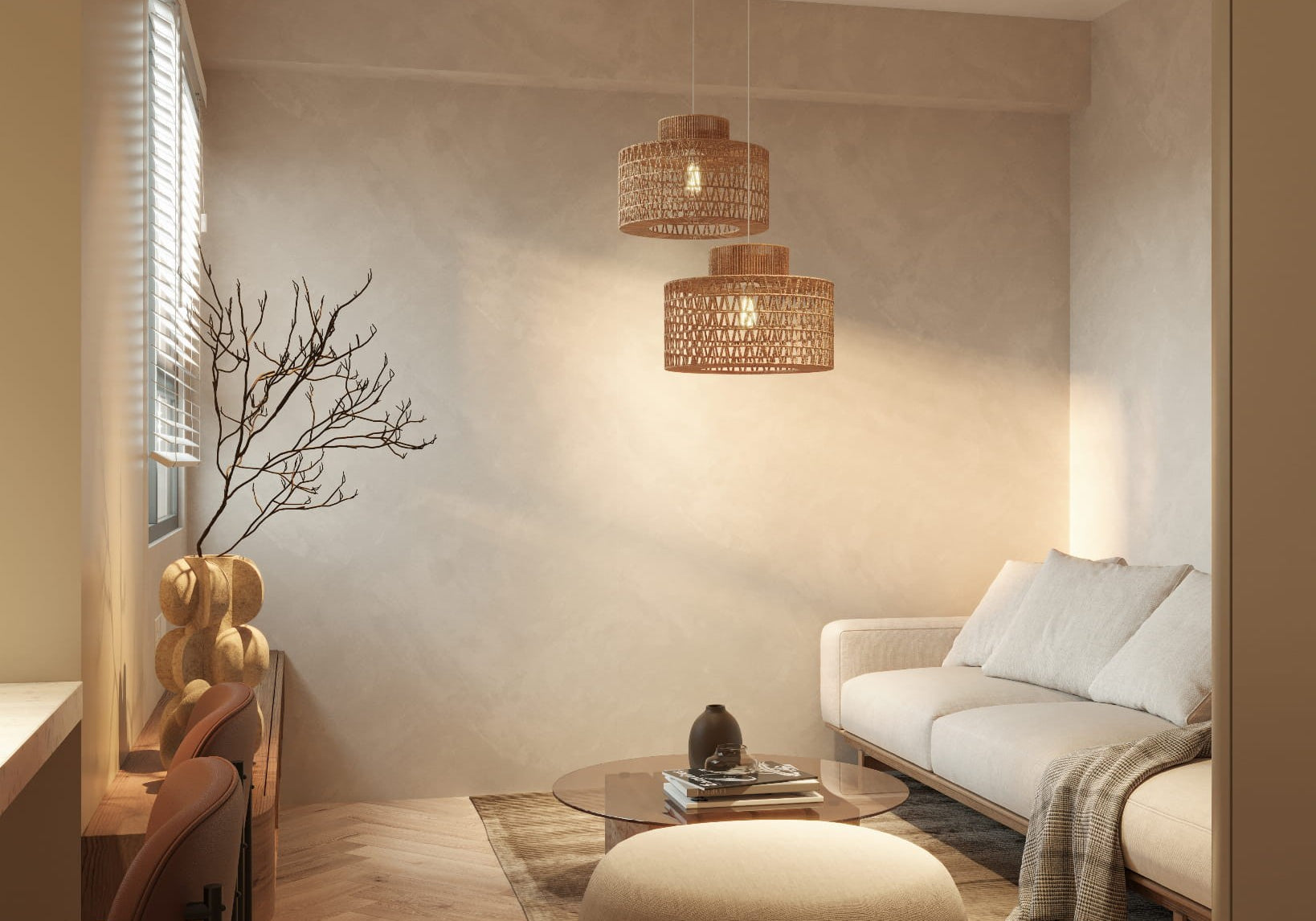 LAMPA  RAFFLE BIAŁY OD MAXLIGHT P0587