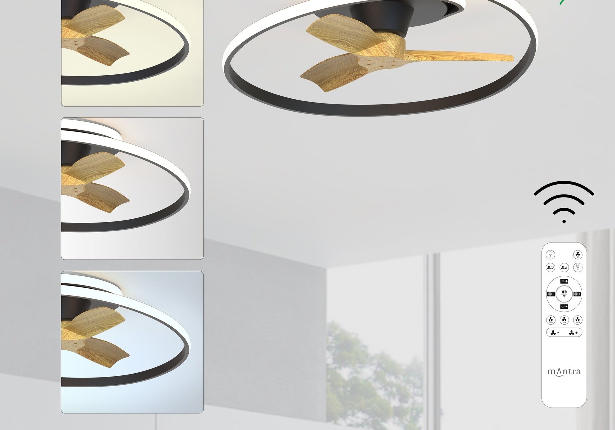 LAMPA SUFITOWA OCEAN OD MANTRA 8236