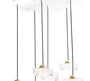 LAMPA  LIPARI BIAŁY OD MAXLIGHT P0544