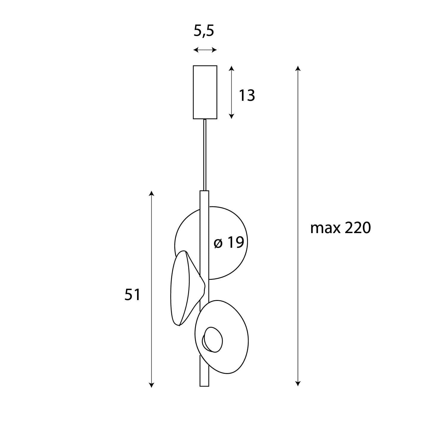 LAMPA  PURO ŻÓŁTY OD MAXLIGHT P0564