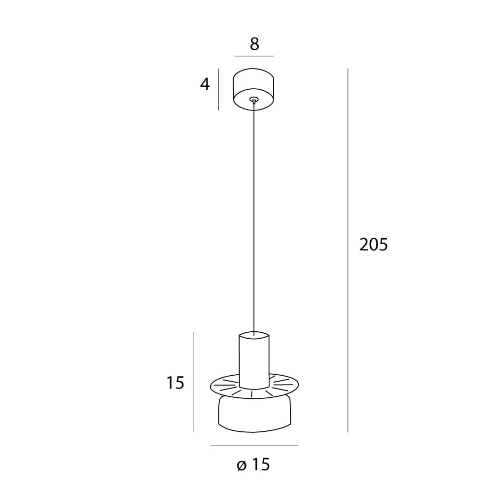 LAMPA  SIGNATURE MOSIĘŻNY OD MAXLIGHT P0601