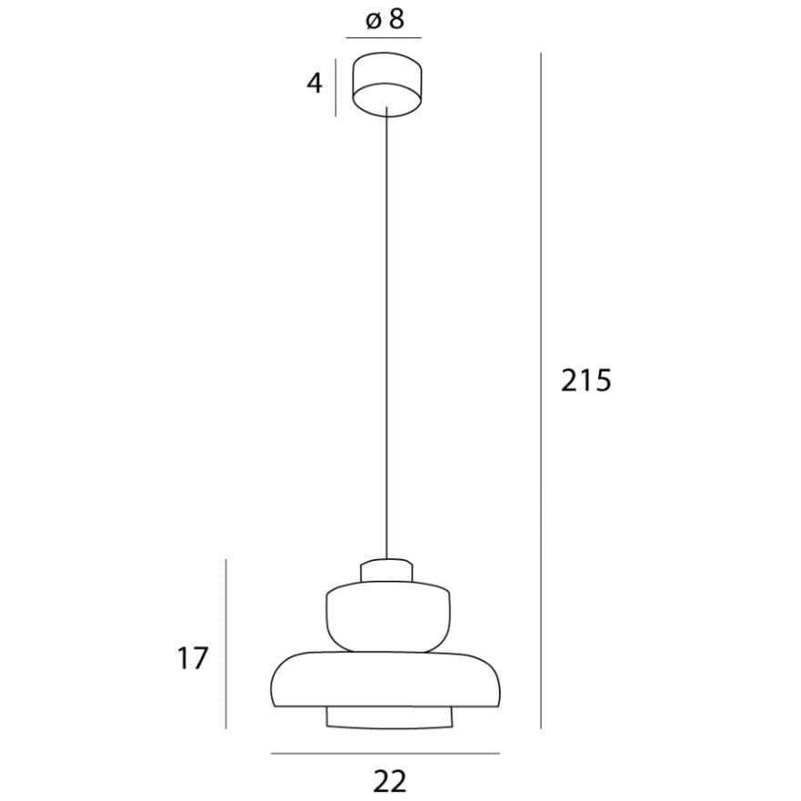 LAMPA  SIGNATURE MOSIĘŻNY OD MAXLIGHT P0603