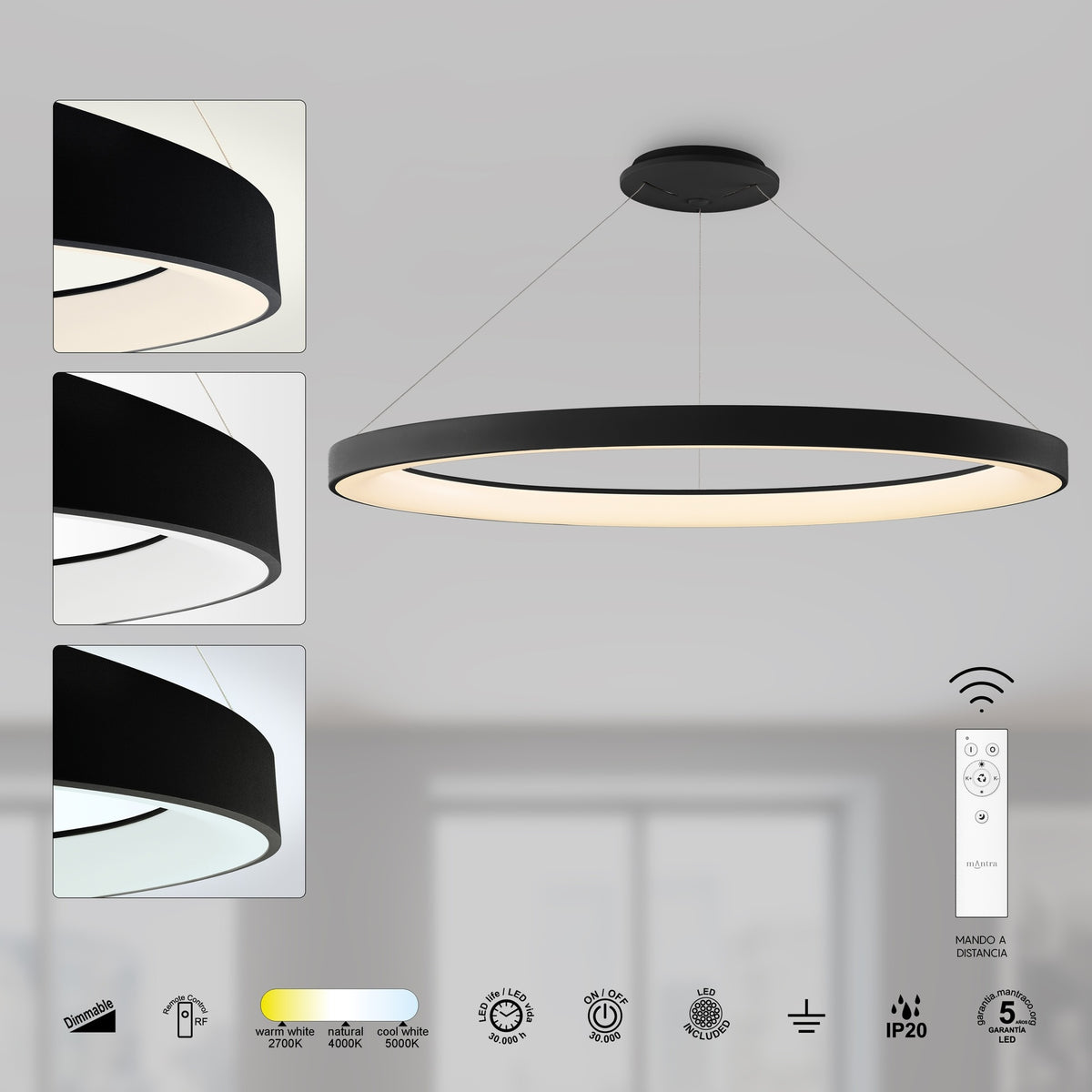 LAMPA SUFITOWA NISEKO II OD MANTRA 8646