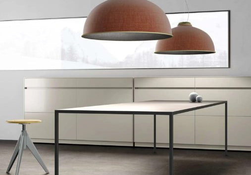 LAMPA WISZĄCA FAREL D96 POMARAŃCZOWY od LUCEPLAN