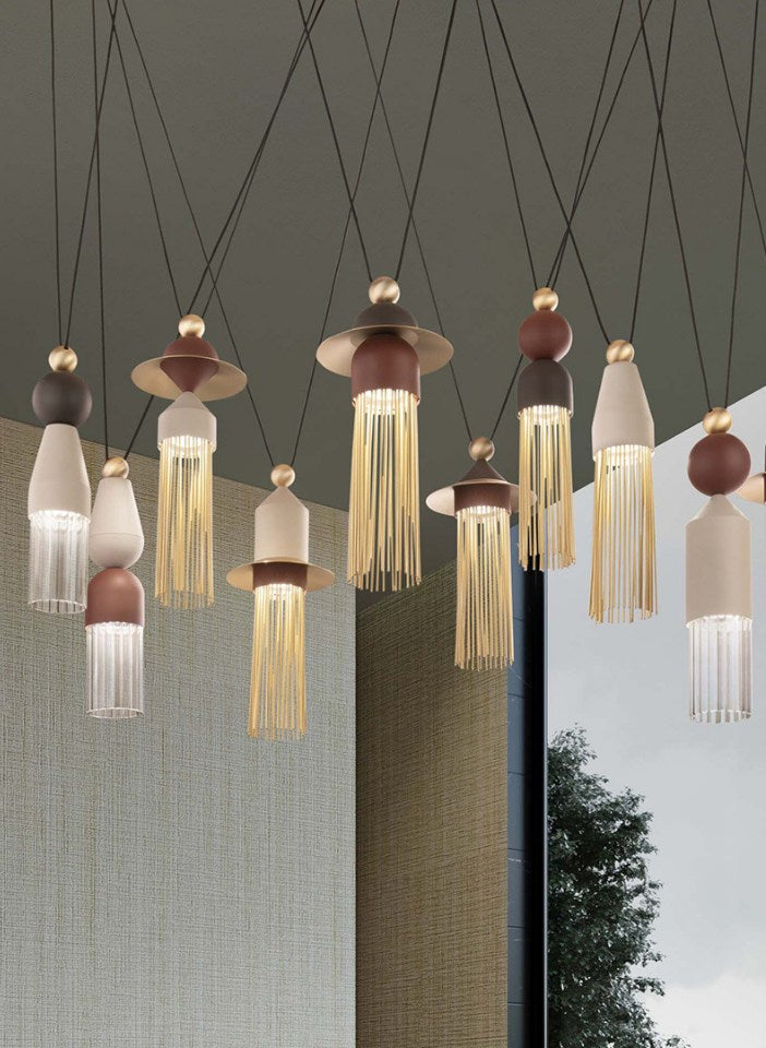 LAMPA WISZĄCA NAPPE C10 WIELOKOLOROWY od MASIERO