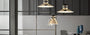 LAMPA WISZĄCA CORDEA ZŁOTY od MASIERO