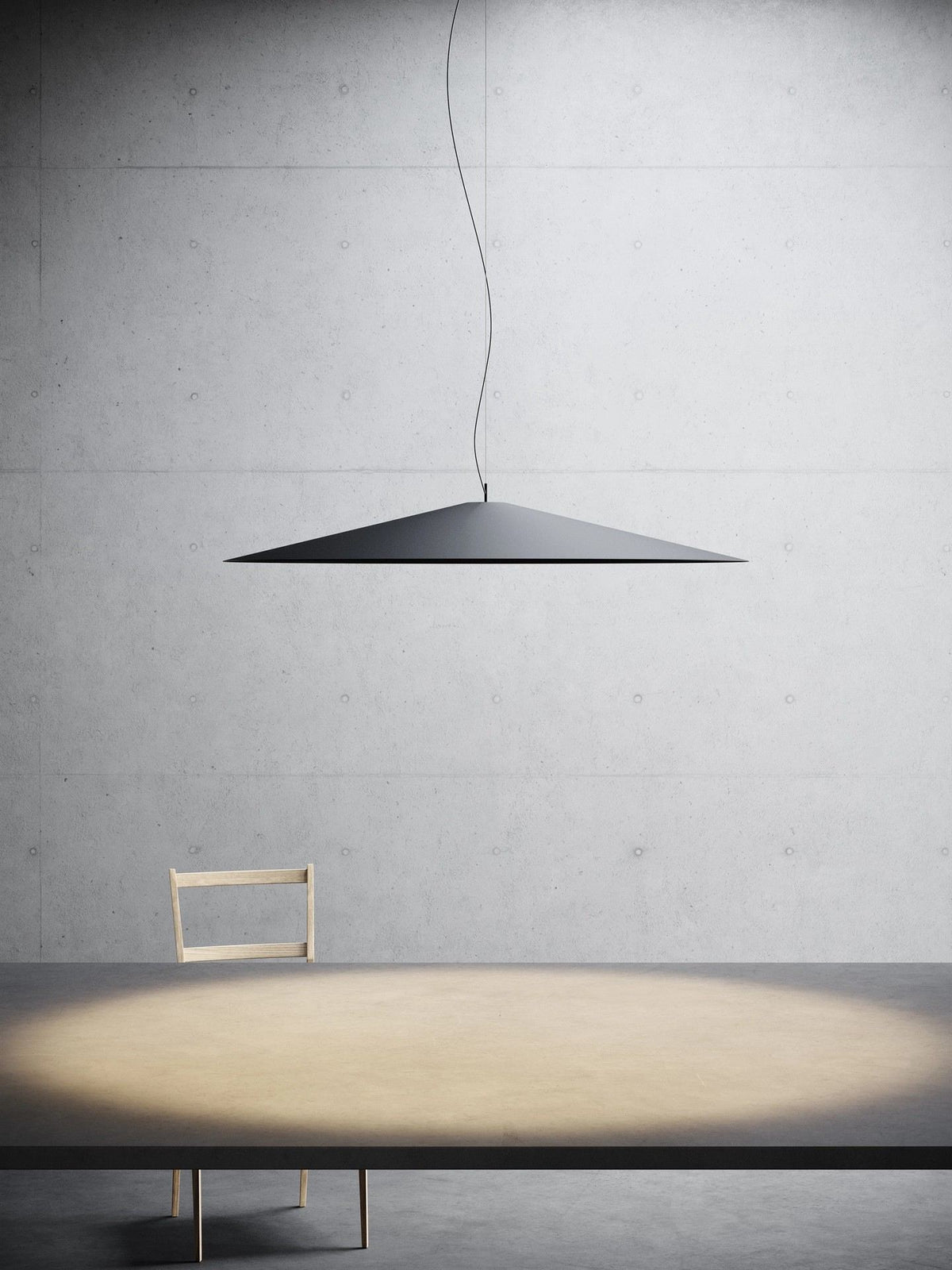LAMPA WISZĄCA KONIE CZARNY od LUCEPLAN