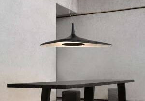 LAMPA WISZĄCA SOLEIL NOIR CZARNY od LUCEPLAN