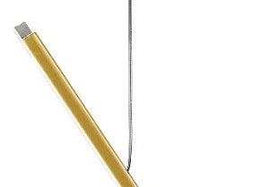 LAMPA WISZĄCA A-TUBE NANO DUO 158255020 ZŁOTY od LODES
