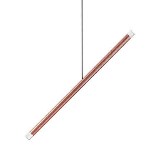 LAMPA WISZĄCA A-TUBE NANO DUO 158256720 MIEDZIANY od LODES