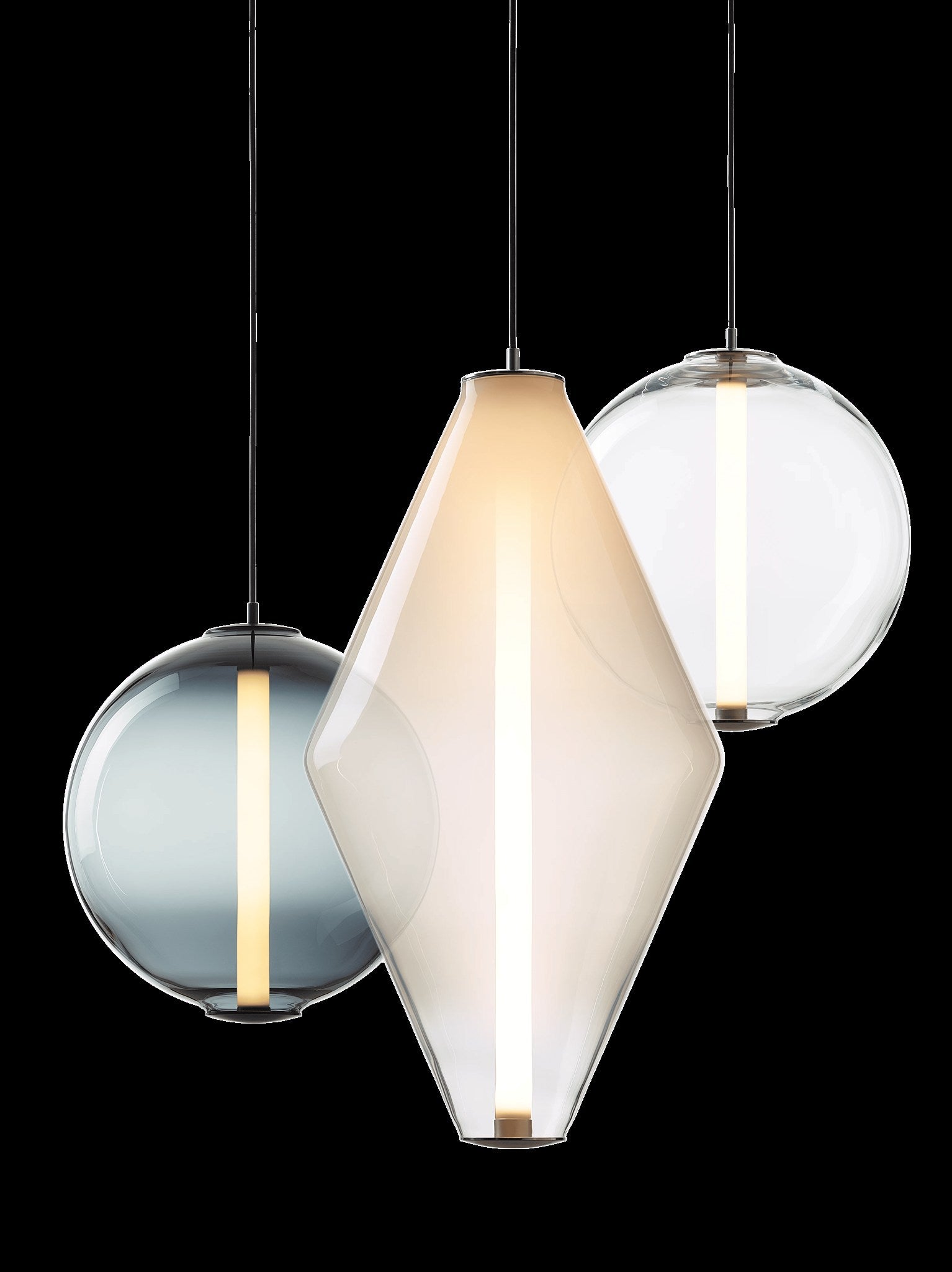LAMPA WISZĄCA BUOY CZARNY od BOMMA
