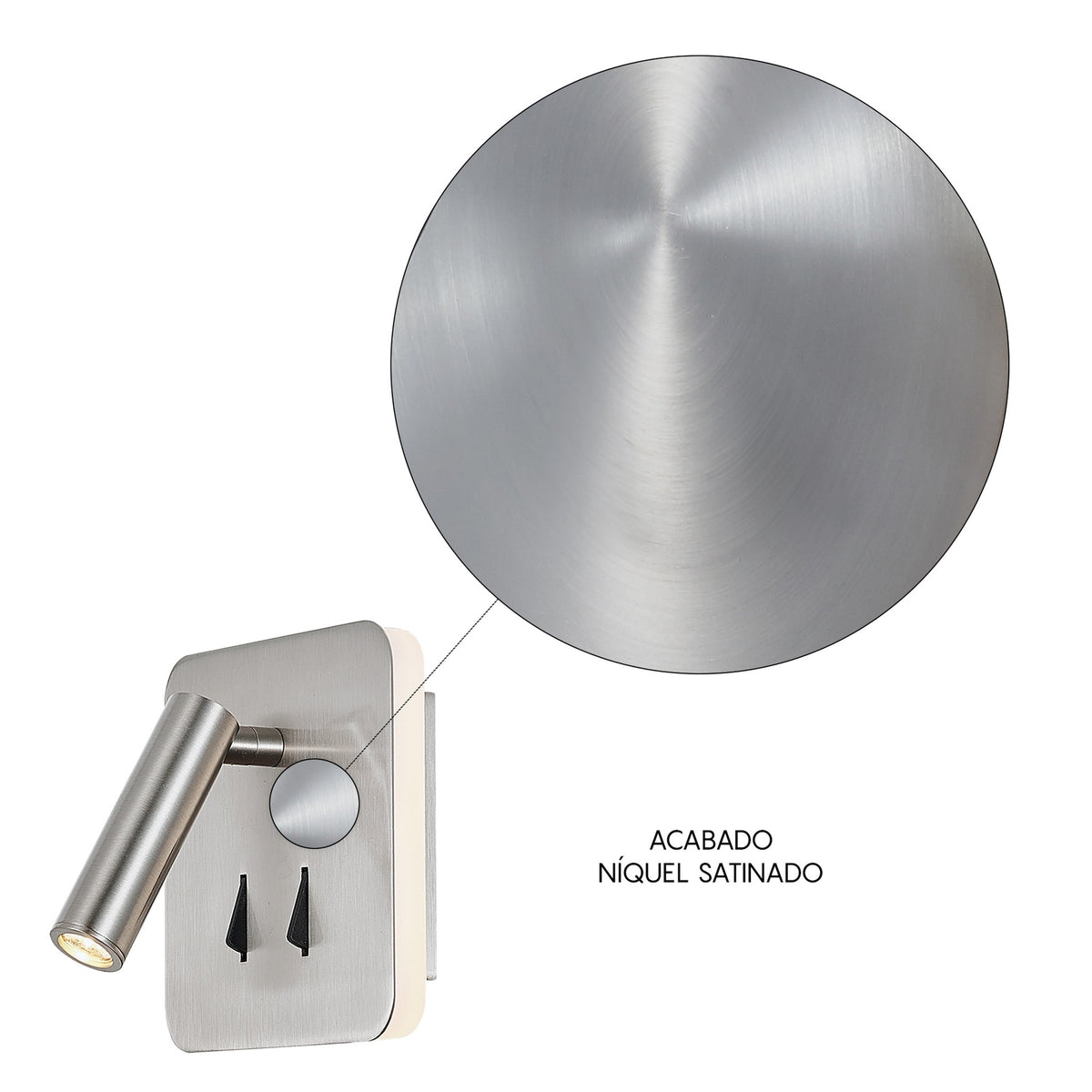 LAMPA ŚCIENNA  OD MANTRA 7824