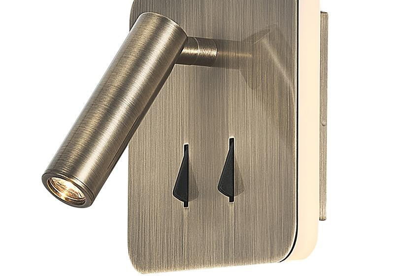 LAMPA KINKIET CAYMAN MOSIĘŻNY OD MANTRA 7825