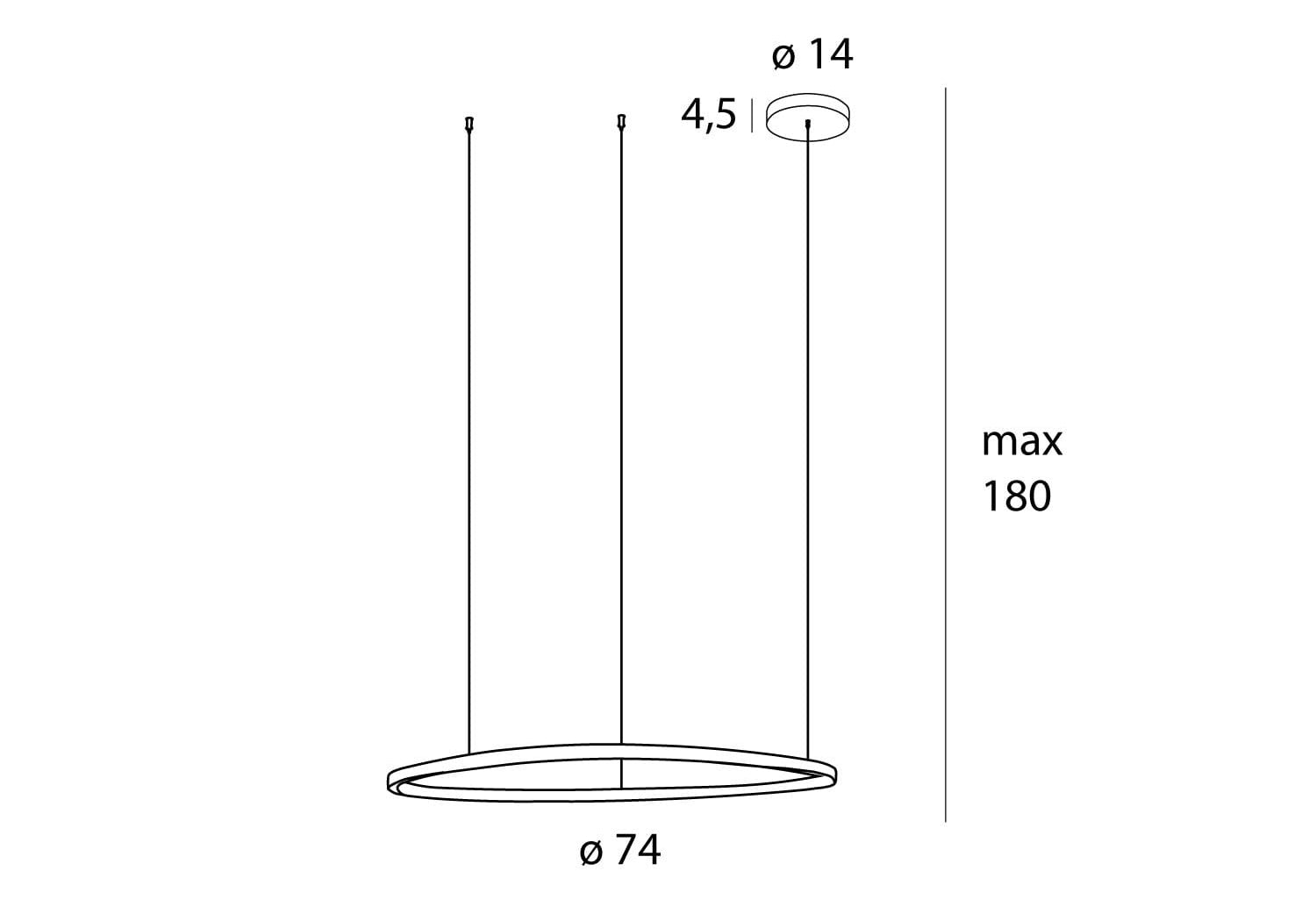 LAMPA  CAYENNE MIEDZIANY OD MAXLIGHT P0606D