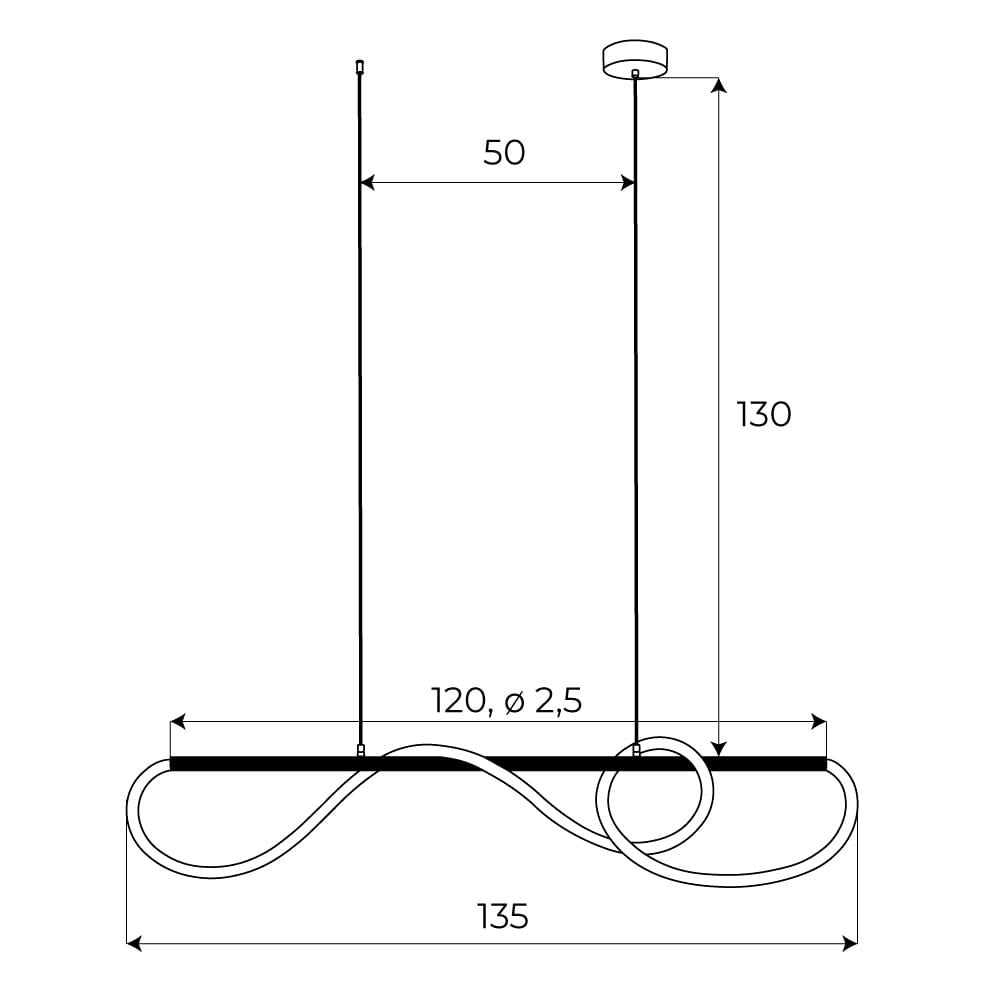 LAMPA  Laguna ZŁOTY OD MAXLIGHT P0614