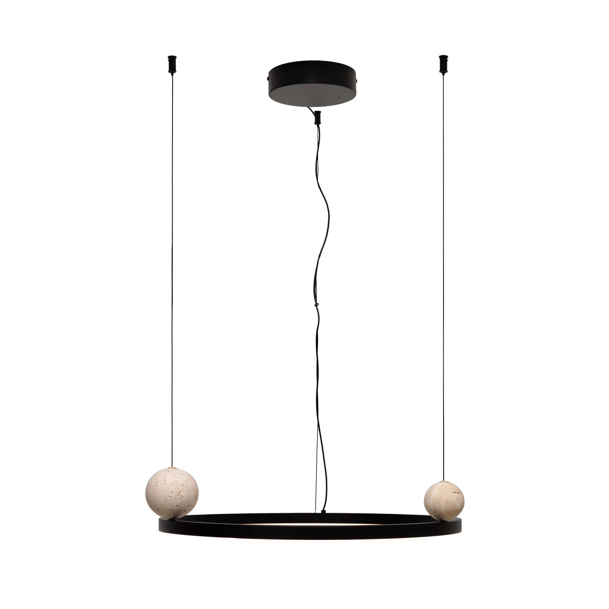 LAMPA  SOLARIS CZARNY OD MAXLIGHT P0613