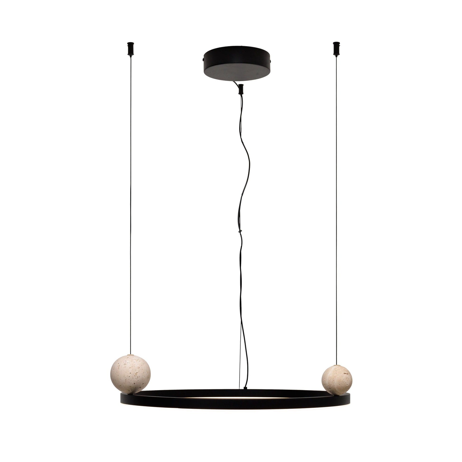 LAMPA  SOLARIS CZARNY OD MAXLIGHT P0613