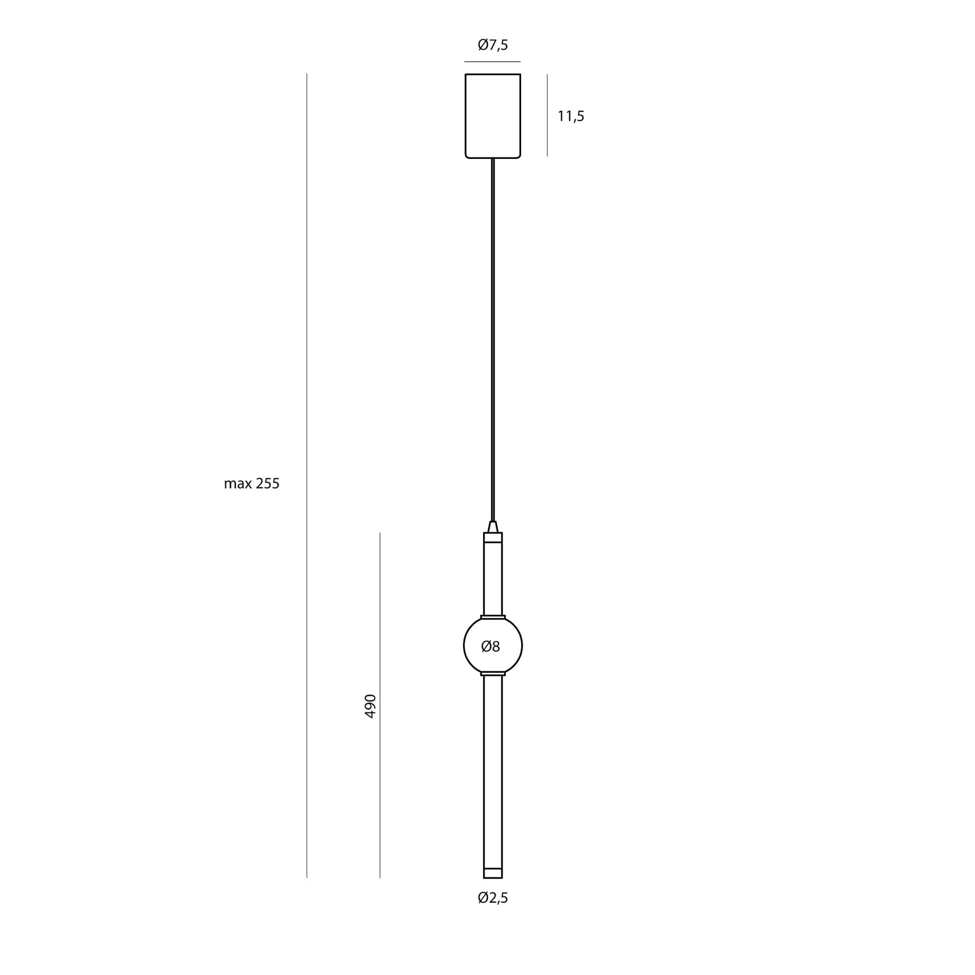 LAMPA  Verdes  OD MAXLIGHT P0612
