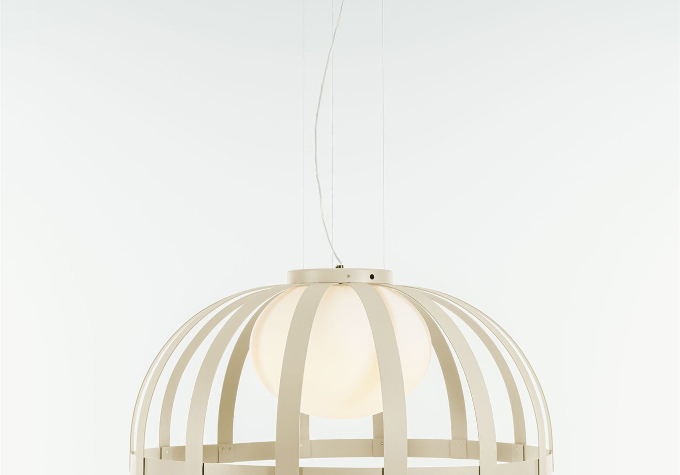 LAMPA WISZĄCA BOLS BEŻOWY od ESTILUZ
