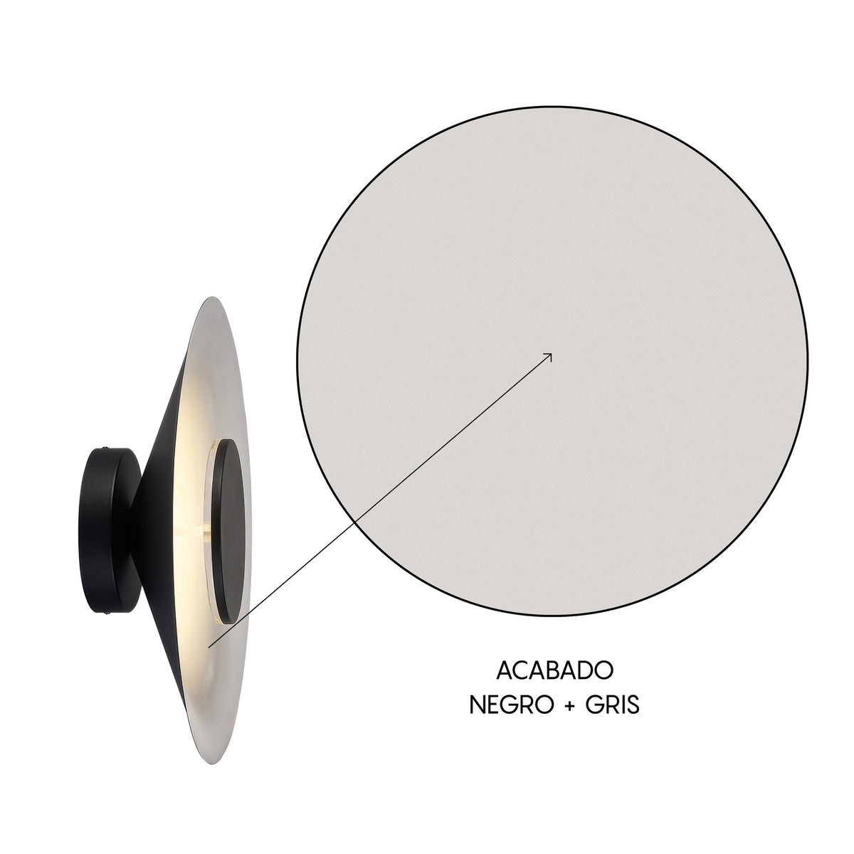 LAMPA ŚCIENNA ORION OD MANTRA 8128