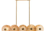 LAMPA  ALLURE ZŁOTY OD MAXLIGHT P0643