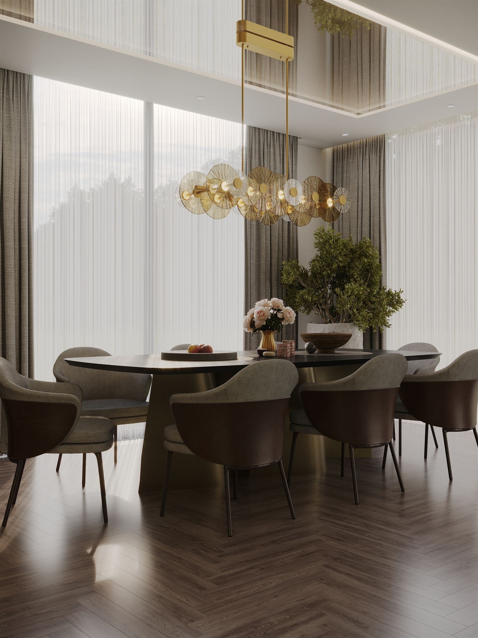 LAMPA  ALLURE ZŁOTY OD MAXLIGHT P0643