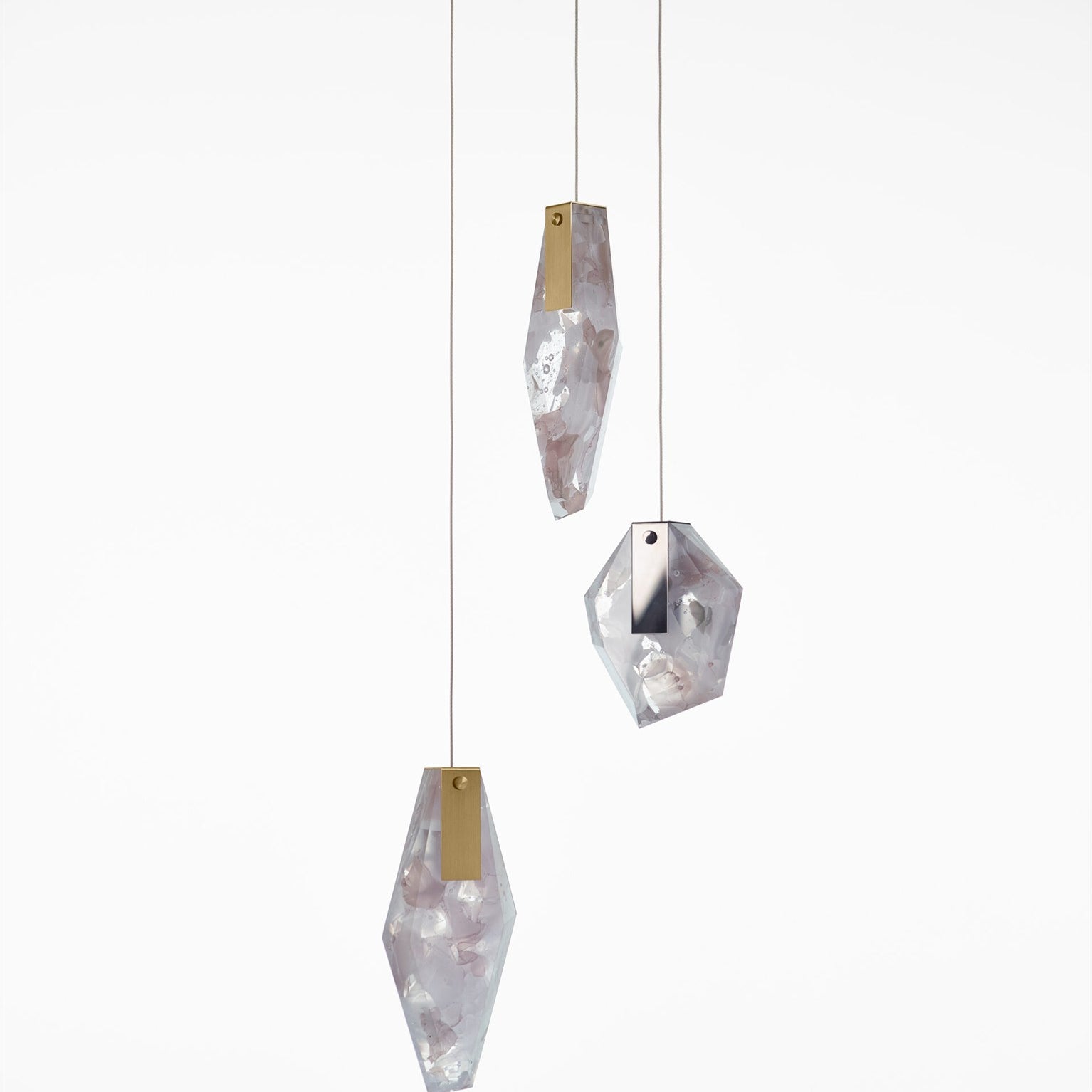 LAMPA WISZĄCA FRAGMENTS SHORT BIAŁY od BOMMA