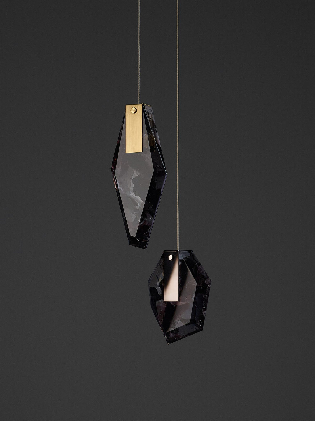 LAMPA WISZĄCA FRAGMENTS SHORT CZARNY od BOMMA