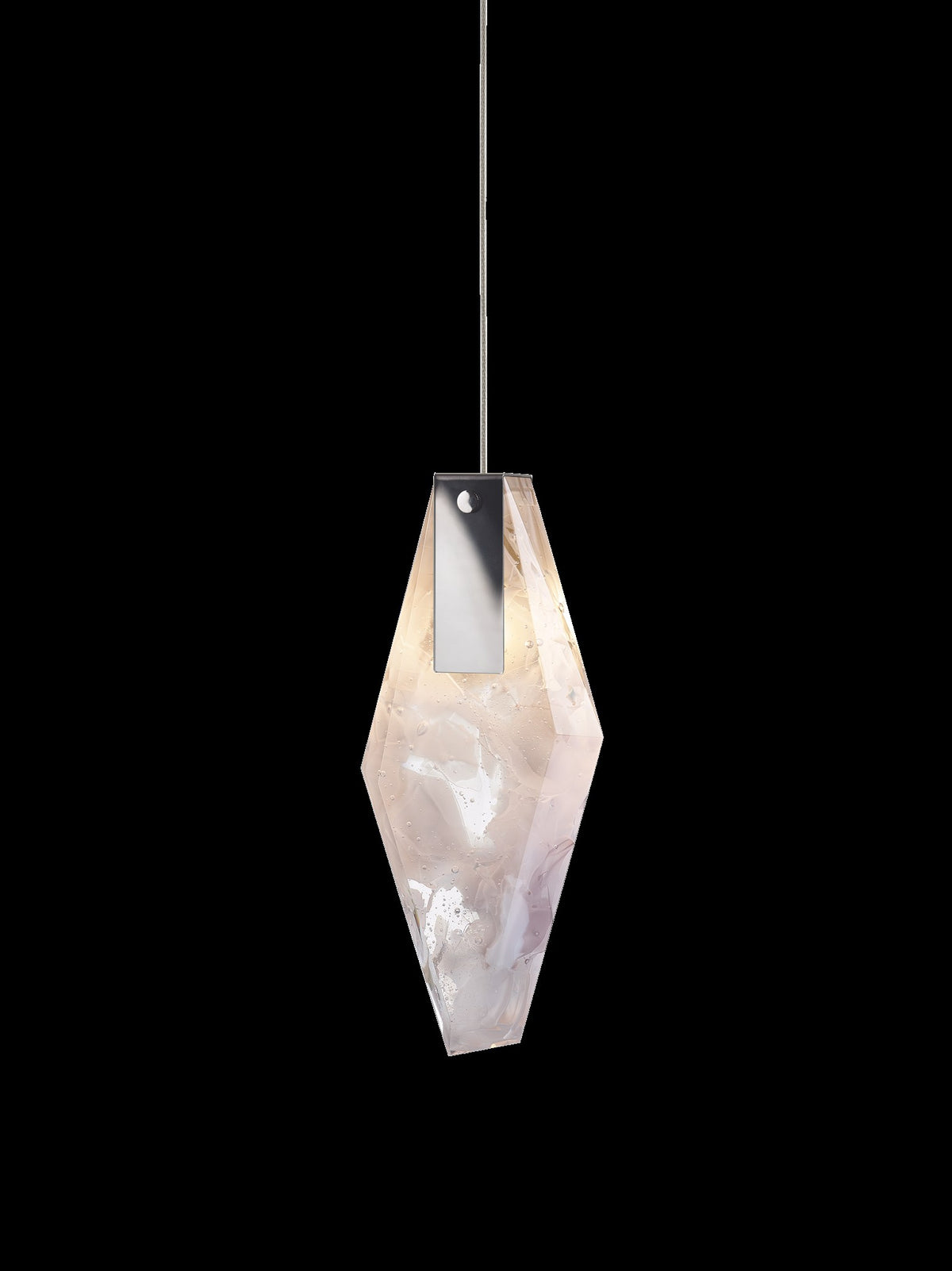 LAMPA WISZĄCA FRAGMENTS LONG BIAŁY od BOMMA
