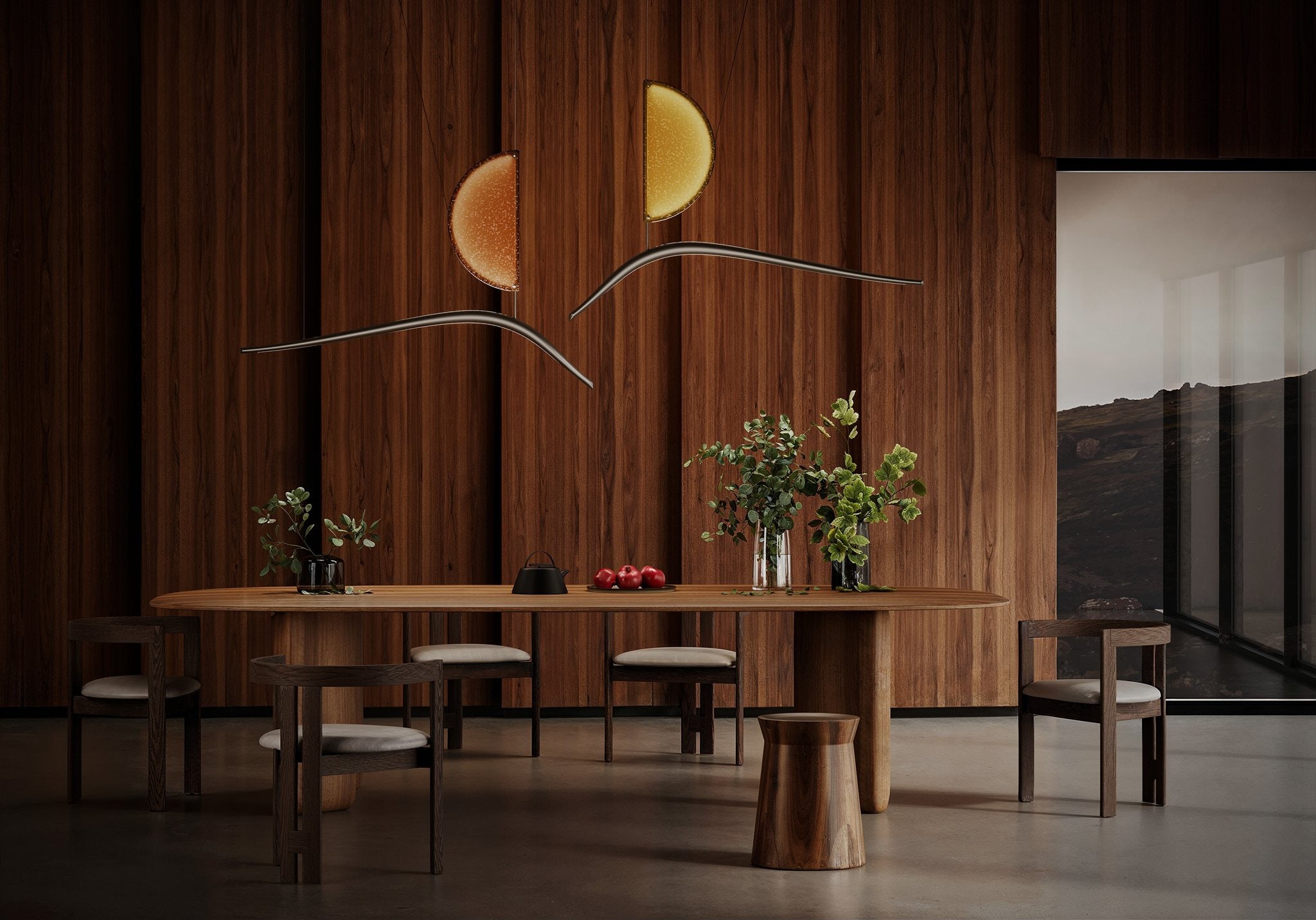 LAMPA WISZĄCA BOREALIS SZARY od ITALAMP