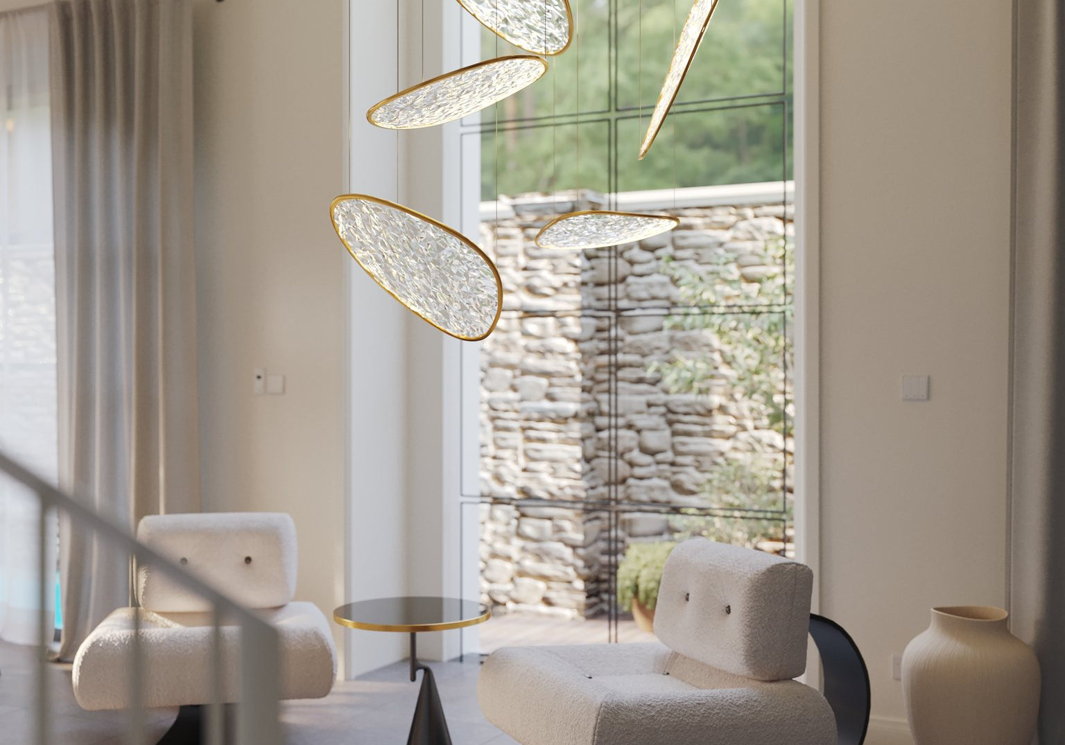 LAMPA  EMPIRE ZŁOTY OD MAXLIGHT P0635D