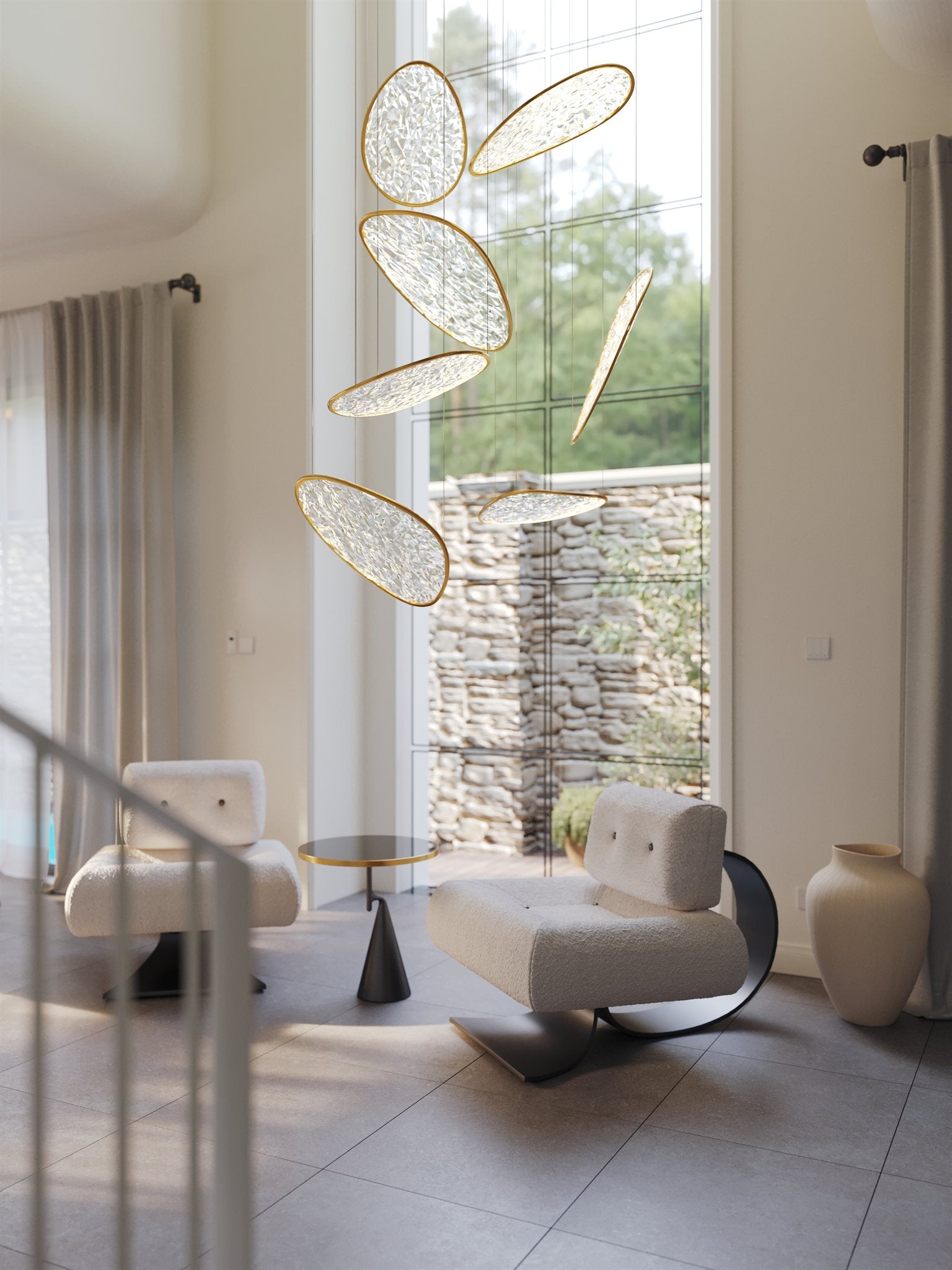 LAMPA  EMPIRE ZŁOTY OD MAXLIGHT P0635D