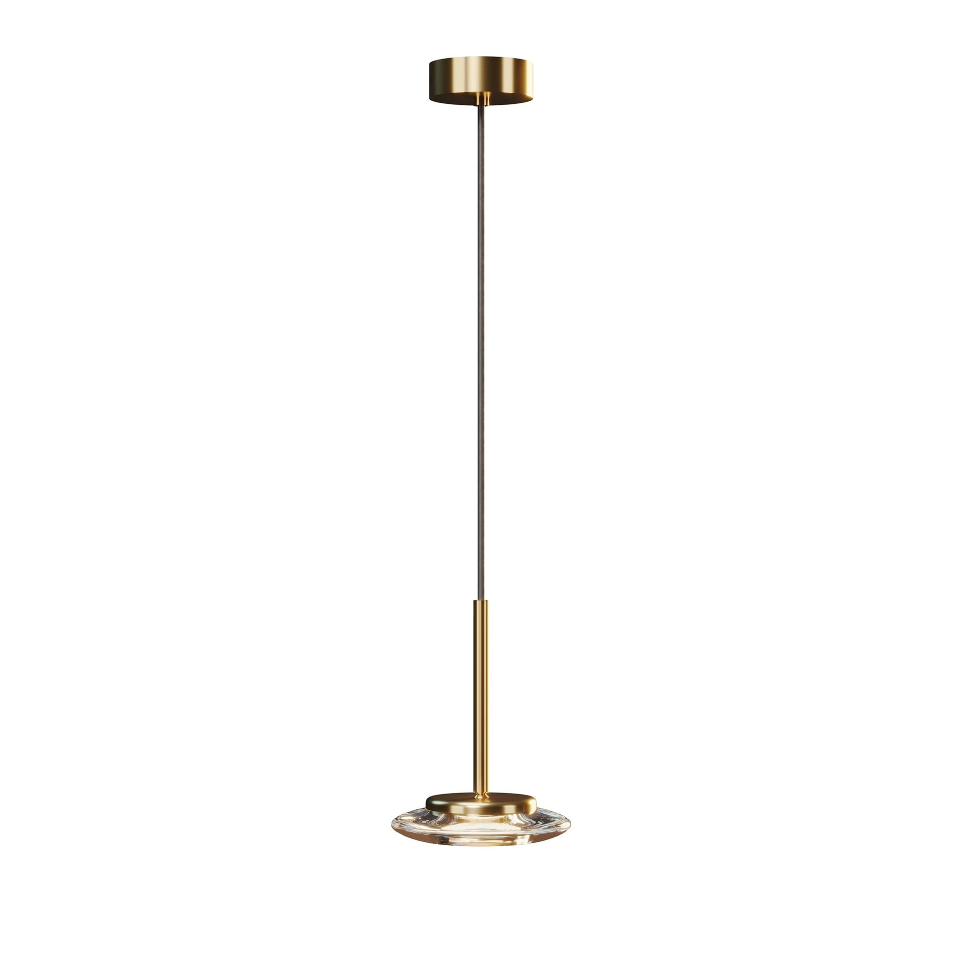 LAMPA  LUNARIS ZŁOTY OD MAXLIGHT P0649