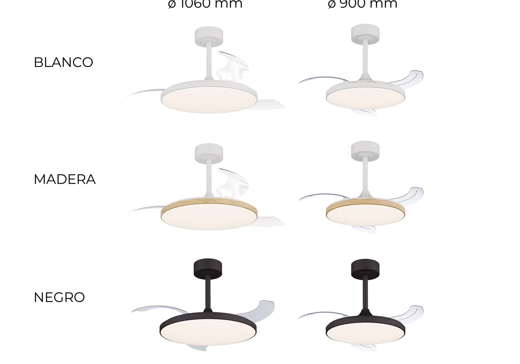 LAMPA WENTYLATOR SUFITOWY SLIM FAN MINI OD MANTRA 9009