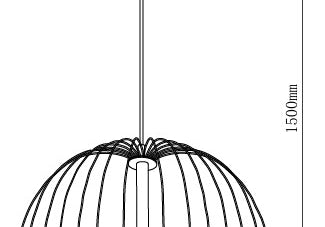 LAMPA  NELSON CZARNY OD MAXLIGHT P0677