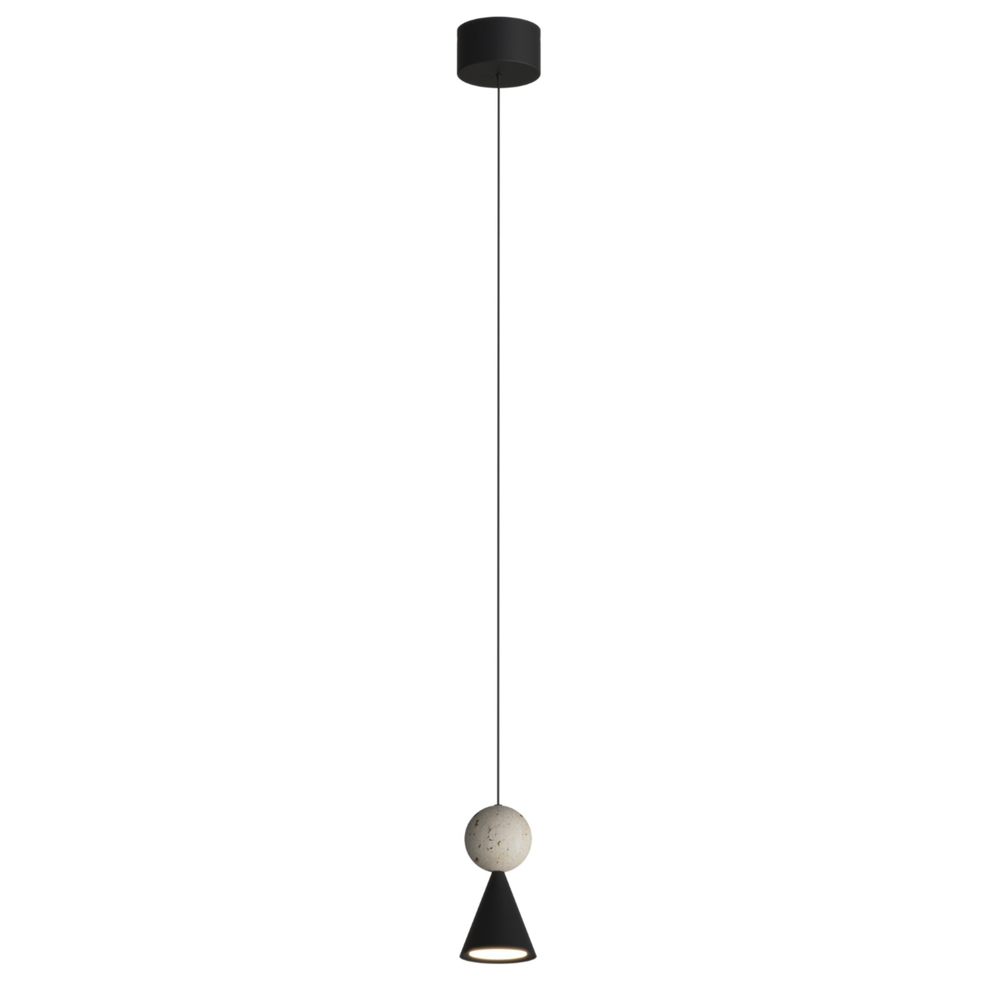 LAMPA  BINGO CZARNY OD MAXLIGHT P0683