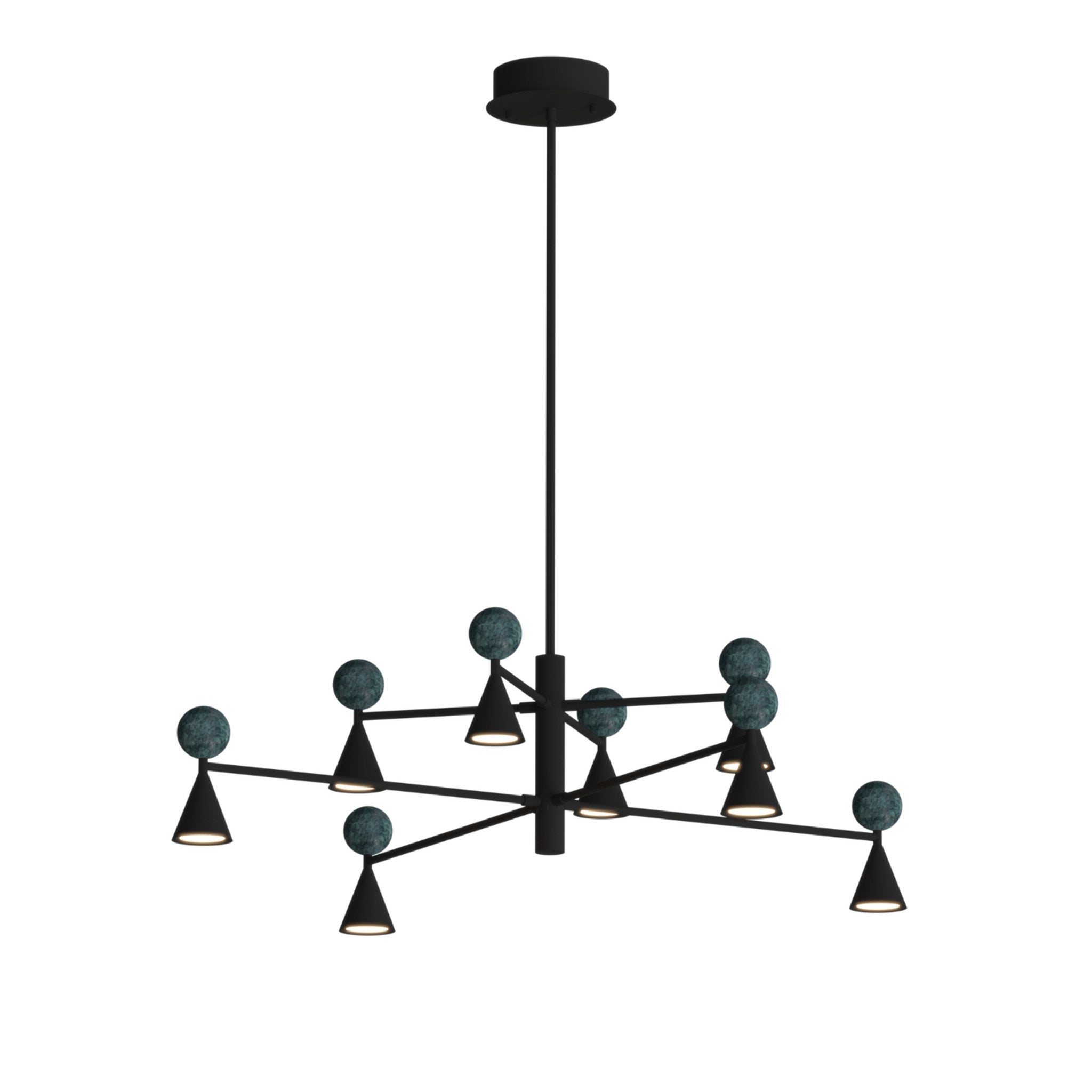 LAMPA  BINGO CZARNY OD MAXLIGHT P0684